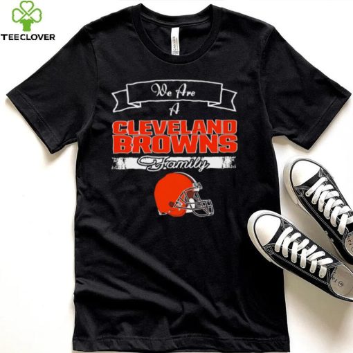 Super Bowl we are a Cleveland Browns family logo hoodie, sweater, longsleeve, shirt v-neck, t-shirt