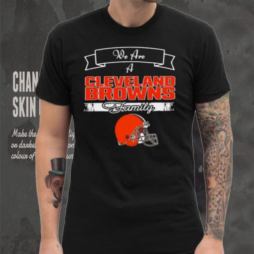 Super Bowl we are a Cleveland Browns family logo hoodie, sweater, longsleeve, shirt v-neck, t-shirt