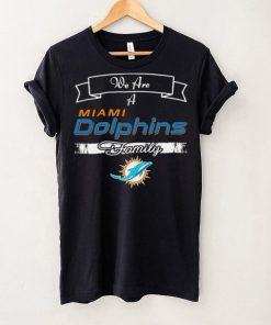 Super Bowl we are a Miami Dolphins family logo hoodie, sweater, longsleeve, shirt v-neck, t-shirt