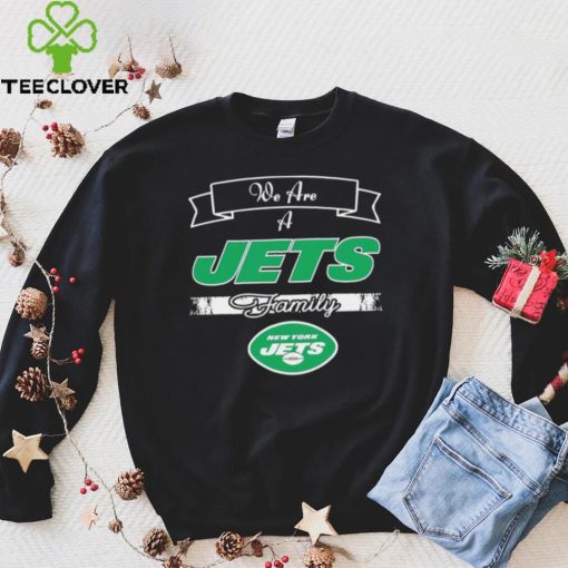 Super Bowl we are a New York Jets family logo hoodie, sweater, longsleeve, shirt v-neck, t-shirt