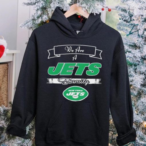 Super Bowl we are a New York Jets family logo hoodie, sweater, longsleeve, shirt v-neck, t-shirt