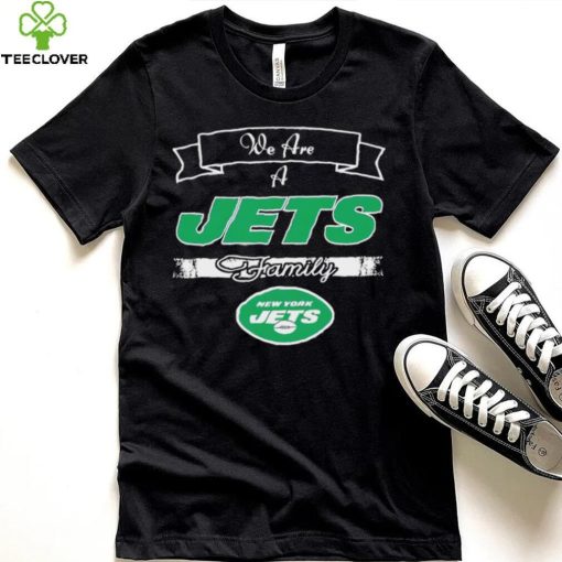 Super Bowl we are a New York Jets family logo hoodie, sweater, longsleeve, shirt v-neck, t-shirt