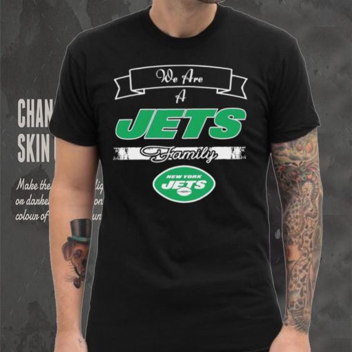 Super Bowl we are a New York Jets family logo hoodie, sweater, longsleeve, shirt v-neck, t-shirt