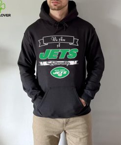 Super Bowl we are a New York Jets family logo hoodie, sweater, longsleeve, shirt v-neck, t-shirt