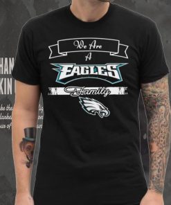 Super Bowl we are a Philadelphia Eagles family logo hoodie, sweater, longsleeve, shirt v-neck, t-shirt