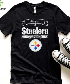 Super Bowl we are a Pittsburgh Steelers family logo hoodie, sweater, longsleeve, shirt v-neck, t-shirt