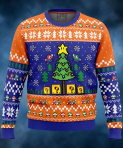 Super Bros Christmas Super Mario Bros. Ugly Christmas Sweater