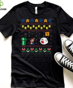 Super Mario Design Pattern Ugly Christmas shirt