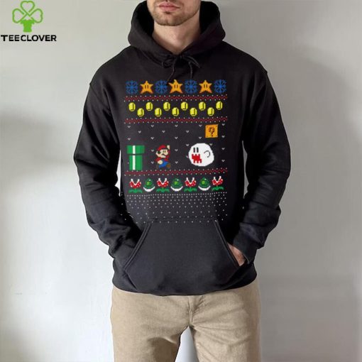 Super Mario Design Pattern Ugly Christmas hoodie, sweater, longsleeve, shirt v-neck, t-shirt