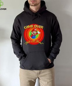 Super Mario Game Over that’s all Bros hoodie, sweater, longsleeve, shirt v-neck, t-shirt