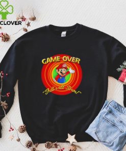 Super Mario Game Over that’s all Bros hoodie, sweater, longsleeve, shirt v-neck, t-shirt