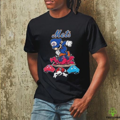 Super Mario New York Mets Stomp Atlanta Braves And Other Teams Shirt