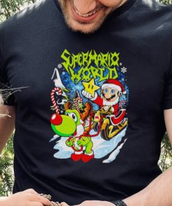 Super Mario World Christmas shirt