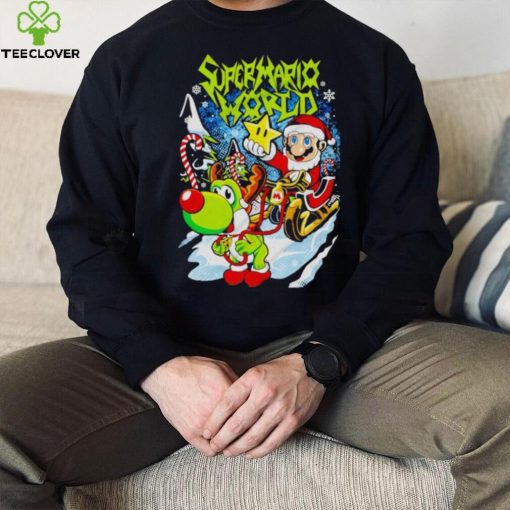 Super Mario World Christmas hoodie, sweater, longsleeve, shirt v-neck, t-shirt