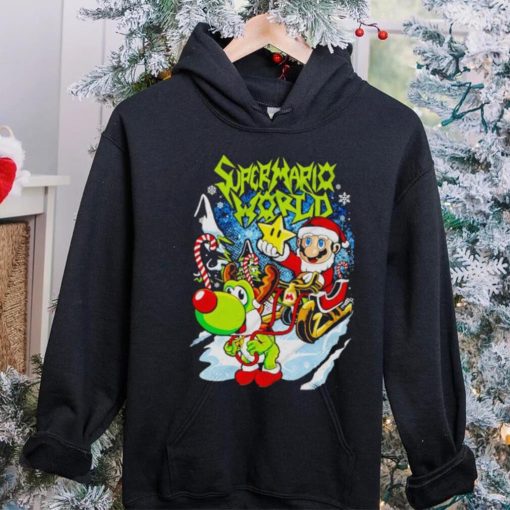 Super Mario World Christmas hoodie, sweater, longsleeve, shirt v-neck, t-shirt