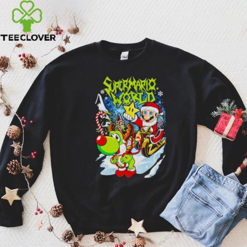 Super Mario World Christmas hoodie, sweater, longsleeve, shirt v-neck, t-shirt