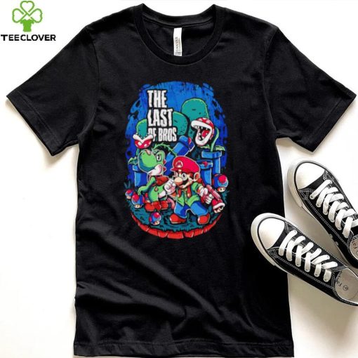 Super Mario the last of Bros characters shirt