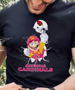 Super Mario x NFL Arizona Cardinals shirt
