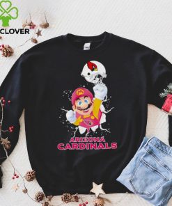 Super Mario x NFL Arizona Cardinals shirt