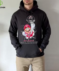 Super Mario x NFL Atlanta Falcons hoodie, sweater, longsleeve, shirt v-neck, t-shirt