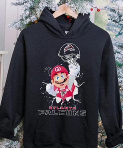 Super Mario x NFL Atlanta Falcons hoodie, sweater, longsleeve, shirt v-neck, t-shirt