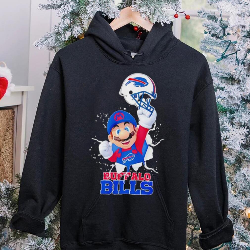 Super Mario x NFL Buffalo Bills shirt Super Mario x NFL Buffalo Bills shirt