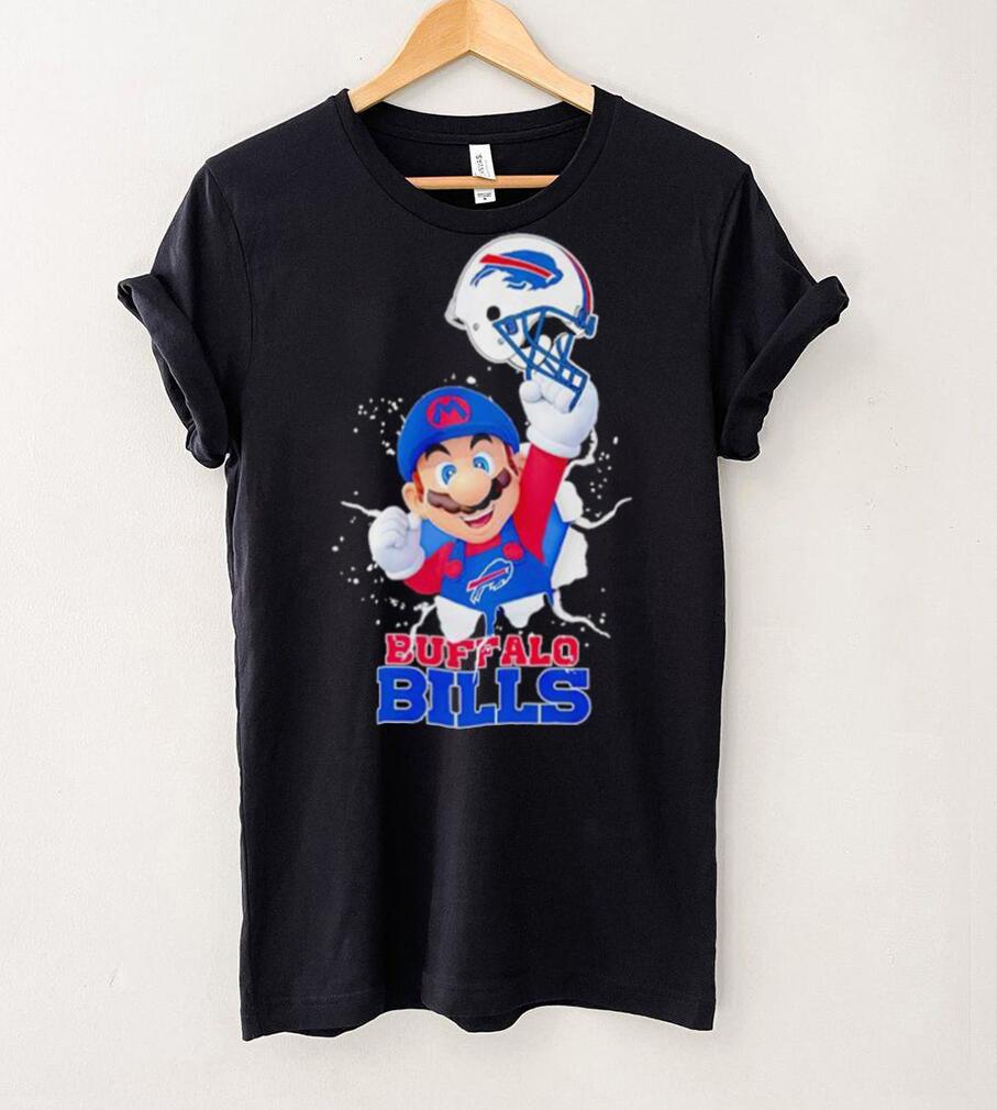 Super Mario x NFL Buffalo Bills shirt Super Mario x NFL Buffalo Bills shirt