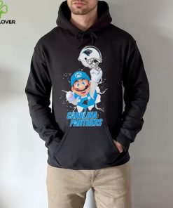 Super Mario x NFL Carolina Panthers shirt 2 Super Mario x NFL Carolina Panthers shirt