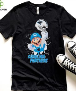 Super Mario x NFL Carolina Panthers shirt 4 Super Mario x NFL Carolina Panthers shirt