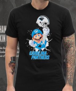Super Mario x NFL Carolina Panthers shirt 6 Super Mario x NFL Carolina Panthers shirt