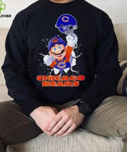 Super Mario x NFL Chicago Bears shirt