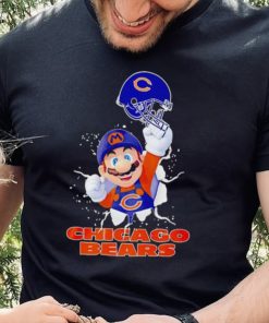 Super Mario x NFL Chicago Bears shirt 1 Super Mario x NFL Chicago Bears shirt