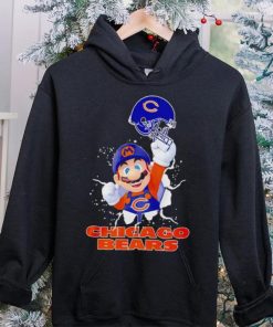 Super Mario x NFL Chicago Bears shirt 3 Super Mario x NFL Chicago Bears shirt