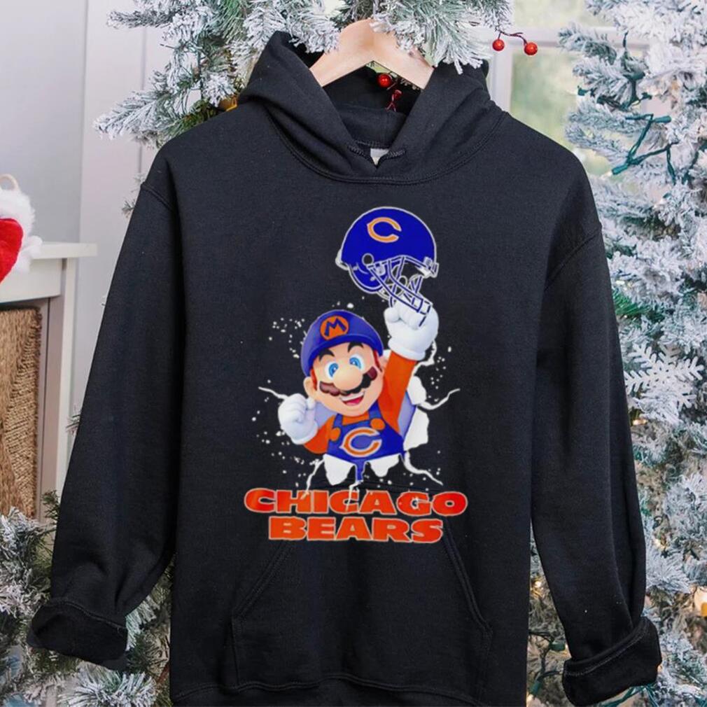 Super Mario x NFL Chicago Bears shirt Super Mario x NFL Chicago Bears shirt