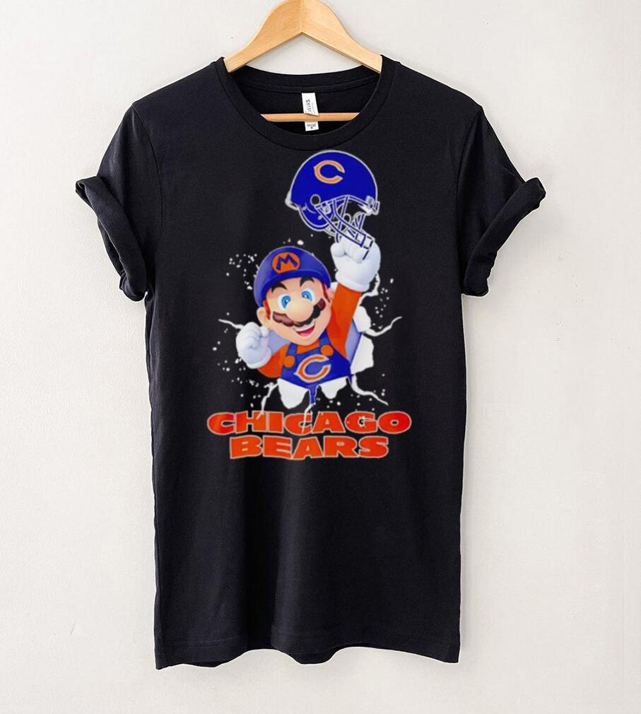 Super Mario x NFL Chicago Bears shirt Super Mario x NFL Chicago Bears shirt