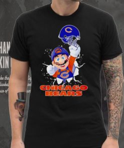Super Mario x NFL Chicago Bears shirt 6 Super Mario x NFL Chicago Bears shirt