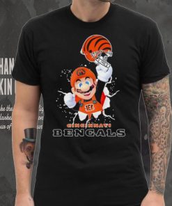 Super Mario x NFL Cincinnati Bengals shirt 6 Super Mario x NFL Cincinnati Bengals shirt