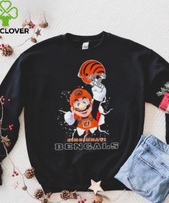 Super Mario x NFL Cincinnati Bengals shirt 7 Super Mario x NFL Cincinnati Bengals shirt