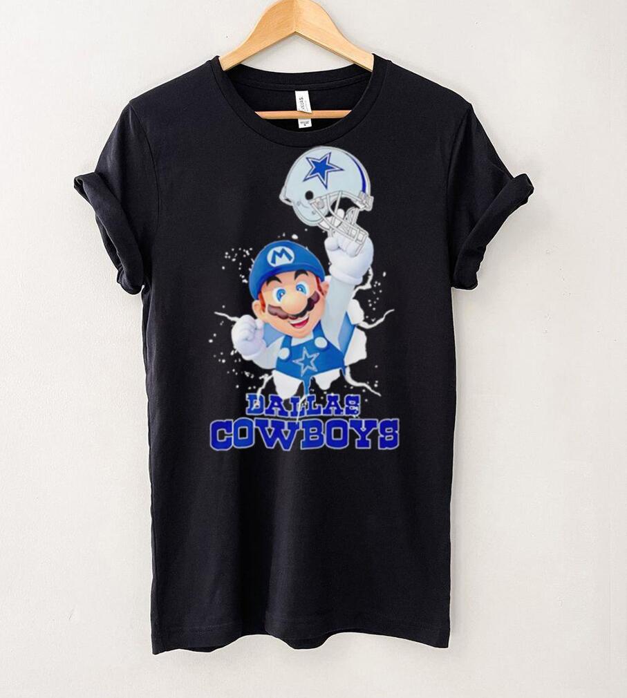 Super Mario x NFL Dallas Cowboys shirt Super Mario x NFL Dallas Cowboys shirt