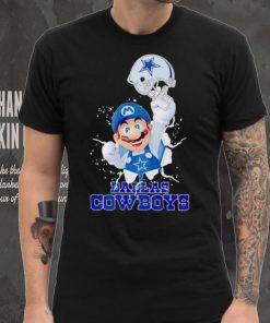 Super Mario x NFL Dallas Cowboys shirt 6 Super Mario x NFL Dallas Cowboys shirt