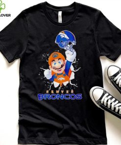 Super Mario x NFL Denver Broncos shirt 4 Super Mario x NFL Denver Broncos shirt