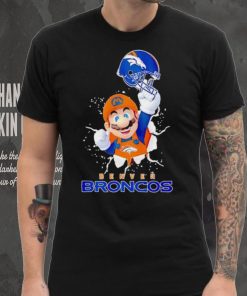 Super Mario x NFL Denver Broncos shirt 6 Super Mario x NFL Denver Broncos shirt