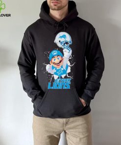 Super Mario x NFL Detroit Lions shirt