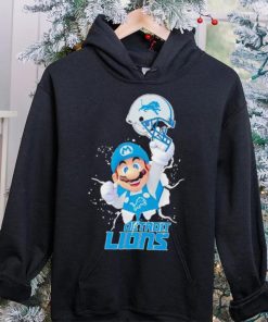 Super Mario x NFL Detroit Lions shirt
