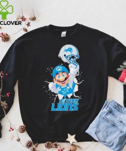 Super Mario x NFL Detroit Lions shirt
