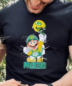 Super Mario x NFL Green Bay Packers shirt
