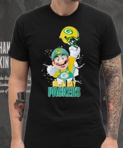 Super Mario x NFL Green Bay Packers shirt