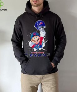 Super Mario x NFL Houston Texans hoodie, sweater, longsleeve, shirt v-neck, t-shirt