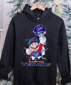 Super Mario x NFL Houston Texans hoodie, sweater, longsleeve, shirt v-neck, t-shirt