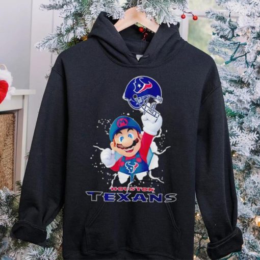 Super Mario x NFL Houston Texans hoodie, sweater, longsleeve, shirt v-neck, t-shirt